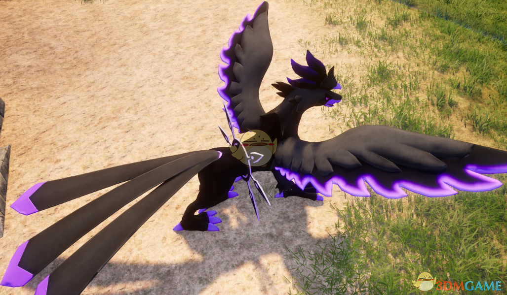 《幻兽帕鲁》异构格里芬暗影紫纹理MOD