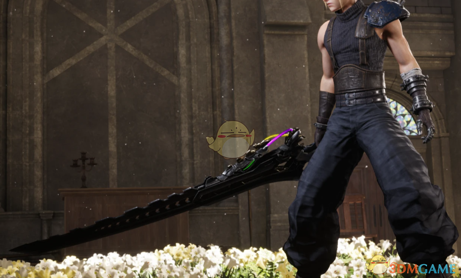 《最终幻想7：重制版》帅气的弑君之刃MOD