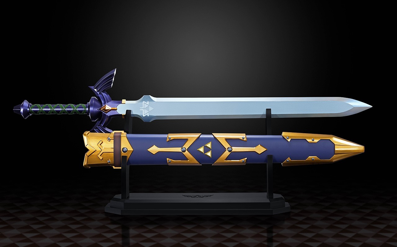 《塞尔达传说：王国之泪》新周边 官方设定集和大师之剑3D模型公布