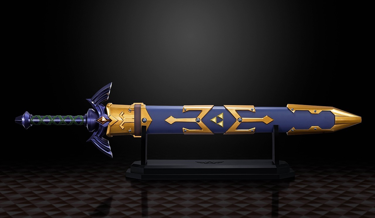 《塞尔达传说：王国之泪》新周边 官方设定集和大师之剑3D模型公布