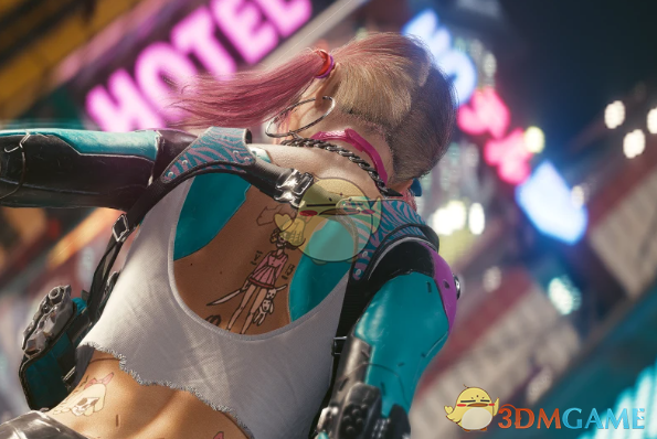 《赛博朋克2077》短马尾发型MOD