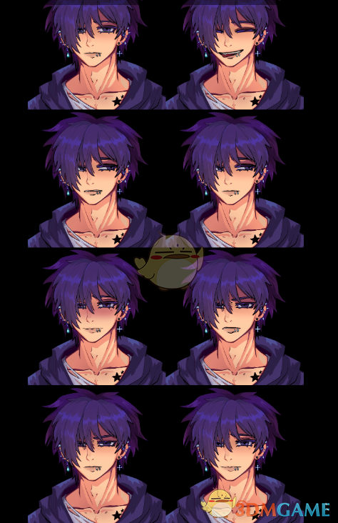 《星露谷物语》塞巴斯蒂安更好看的人像MOD