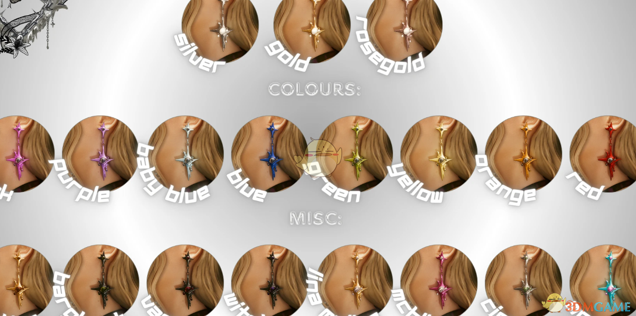 《赛博朋克2077》永恒之心耳环MOD