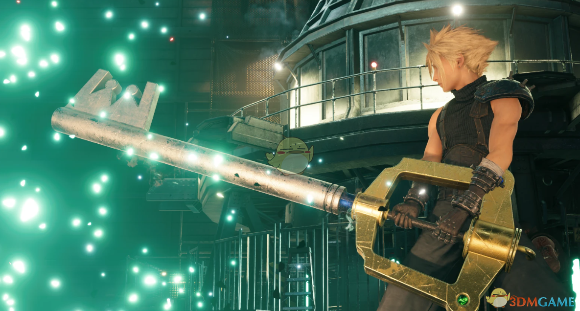 《最终幻想7：重制版》王国之心的王国之钥MOD