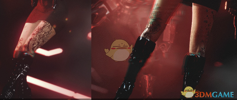 《赛博朋克2077》MXL系带厚底靴MOD