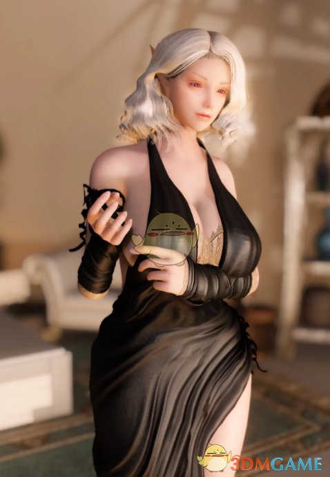 《上古卷轴5：天际重制版》AE优雅长裙礼服MOD