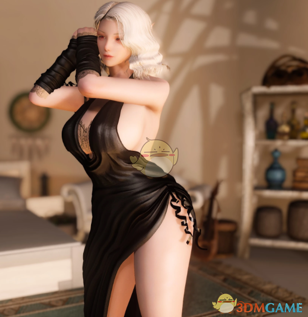 《上古卷轴5：天际重制版》AE优雅长裙礼服MOD