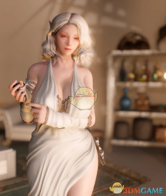 《上古卷轴5：天际重制版》AE优雅长裙礼服MOD