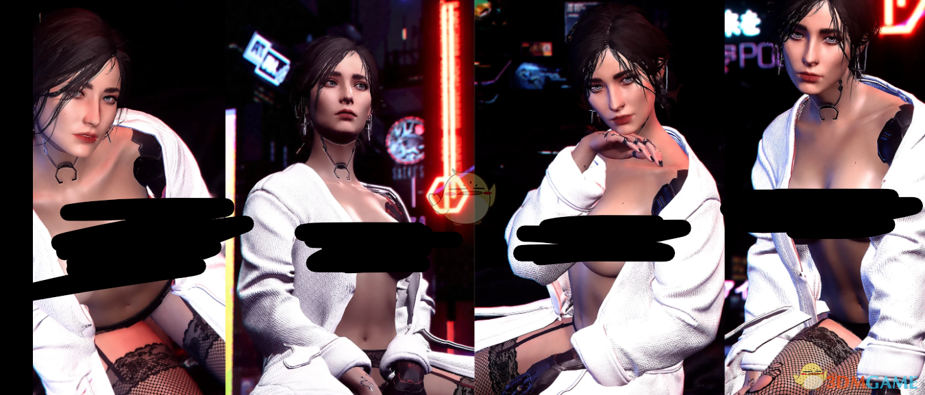 《赛博朋克2077》开放式浴袍MOD