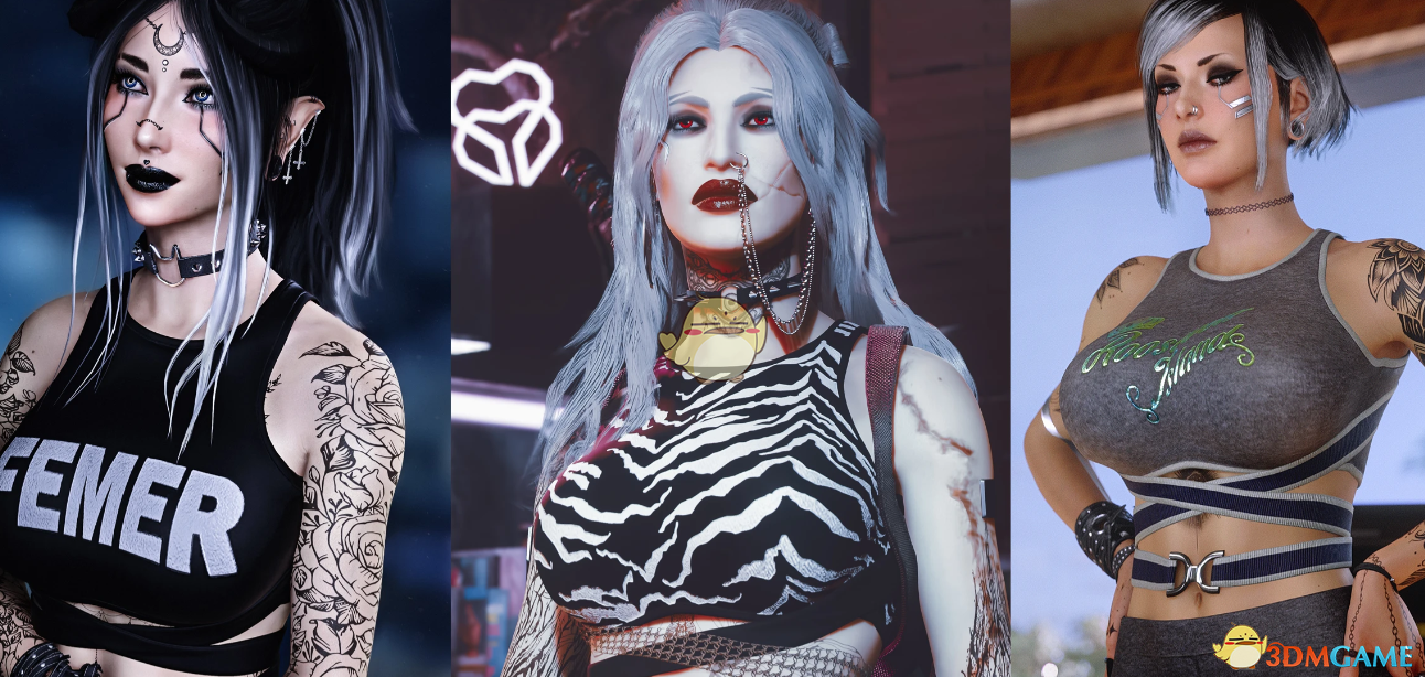 《赛博朋克2077》VG休闲风格服装MOD