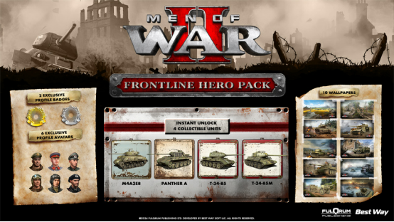 拟真二战RTS《战争之人2》发售，首周购买享免费升级