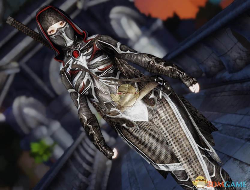 《上古卷轴5：天际重制版》黑色圣礼盔甲MOD