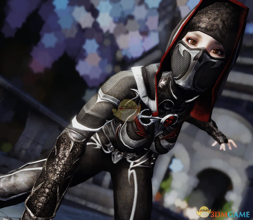 《上古卷轴5：天际重制版》黑色圣礼盔甲MOD