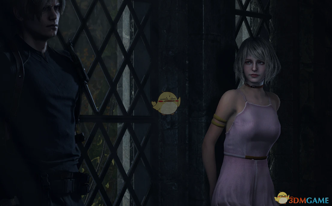 《生化危机4：重制版》阿什莉轻薄粉红连衣裙MOD