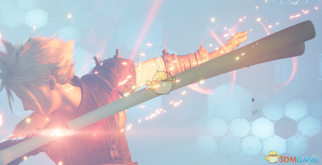 《最终幻想7：重制版》逆天的大葱之剑MOD