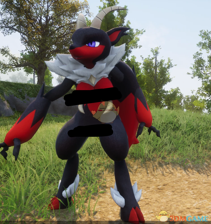 《幻兽帕鲁》更加性感的炎魔羊的模型MOD