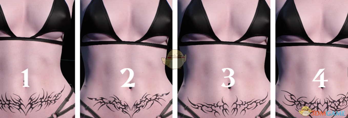 《赛博朋克2077》魅之影纹身MOD