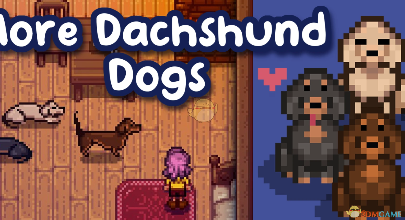 《星露谷物语》添加更多腊肠犬MOD