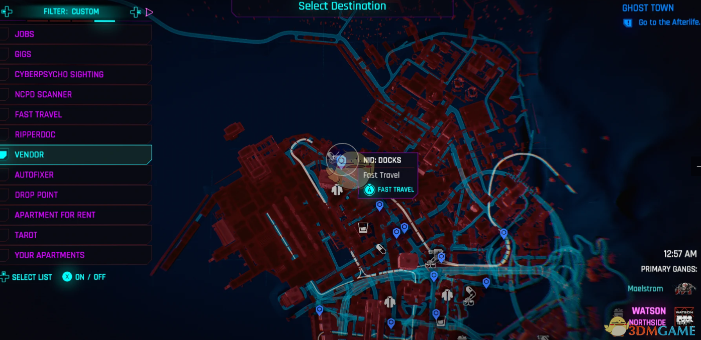 《赛博朋克2077》UI多色主题搭配MOD