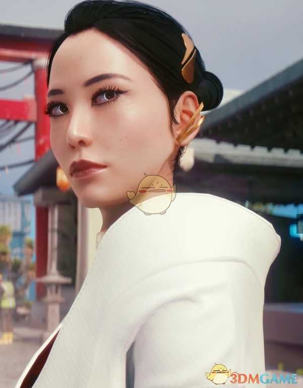 《赛博朋克2077》更加年轻的荒板花子MOD