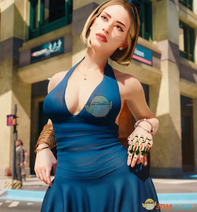 《赛博朋克2077》PC休闲连衣裙MOD