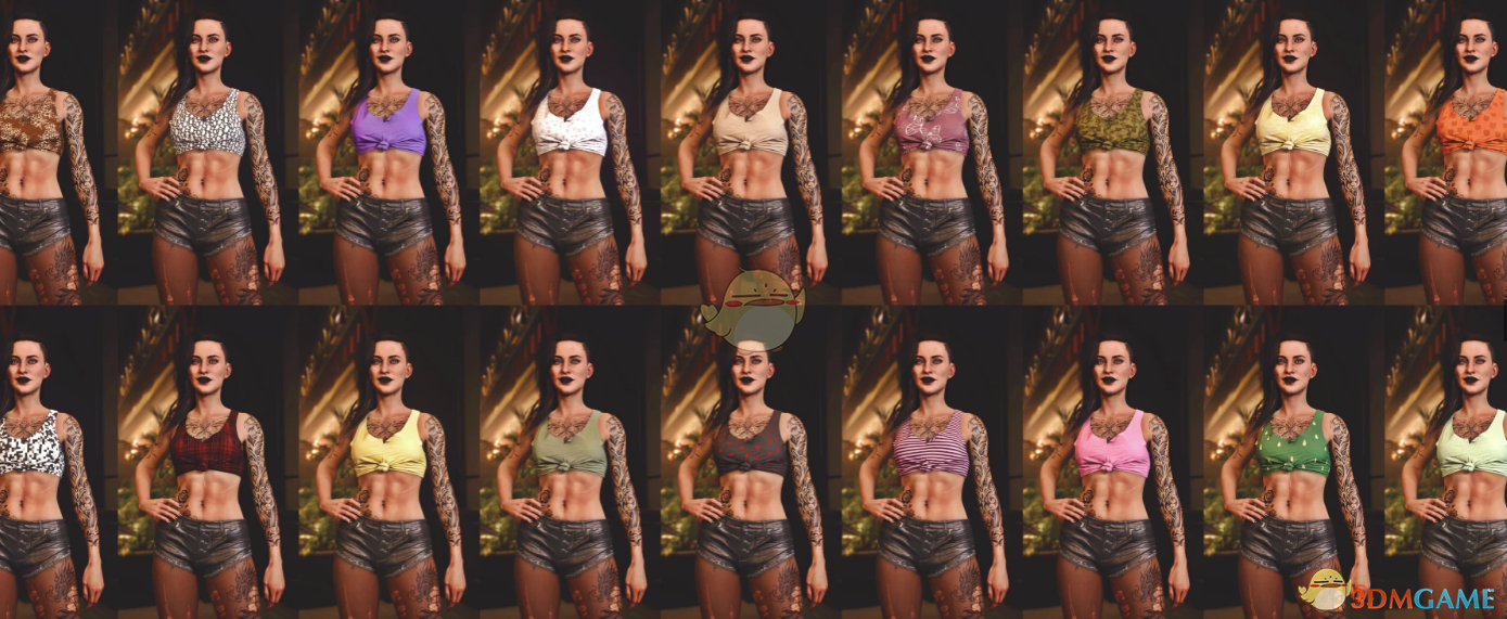 《赛博朋克2077》JD坦克背心MOD