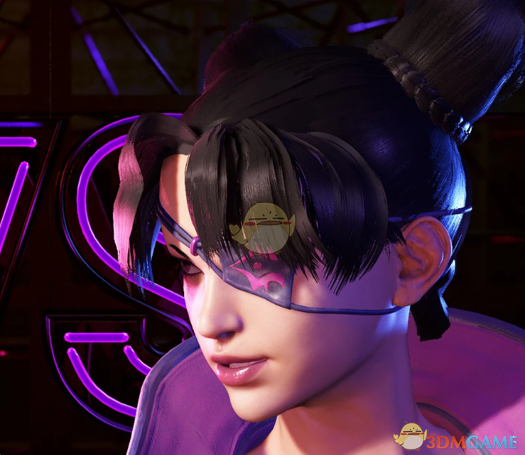 《街头霸王6》韩蛛俐时尚空气刘海发型MOD