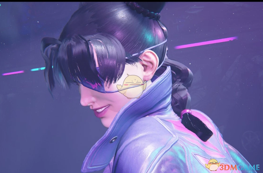 《街头霸王6》韩蛛俐时尚空气刘海发型MOD