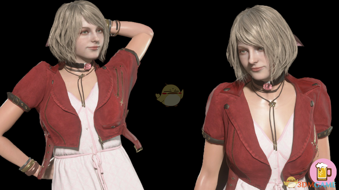 《生化危机4：重制版》阿什莉最终幻想爱丽丝套装MOD