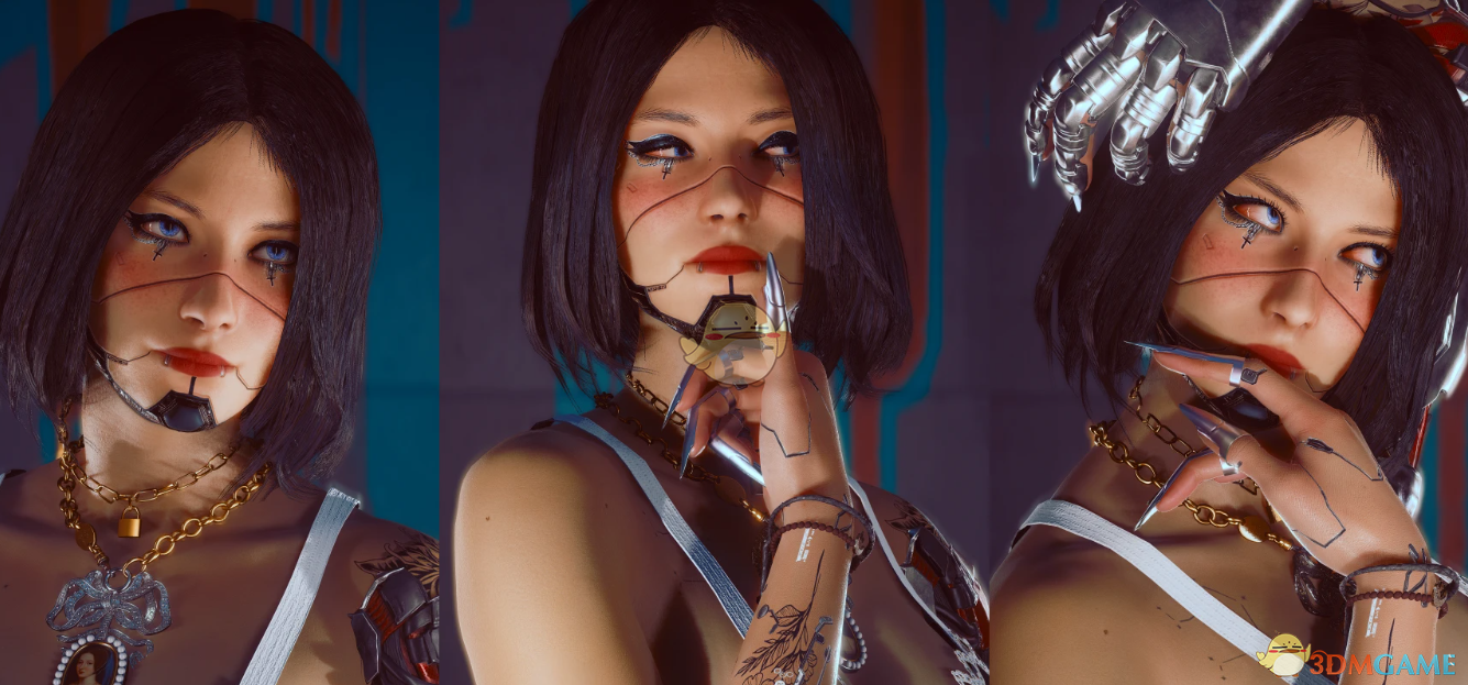 《赛博朋克2077》帅气的简约短发MOD