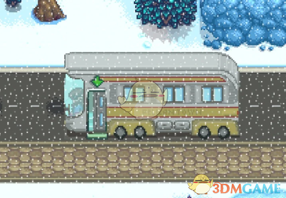 《星露谷物语》辐射风格的巴士模型MOD