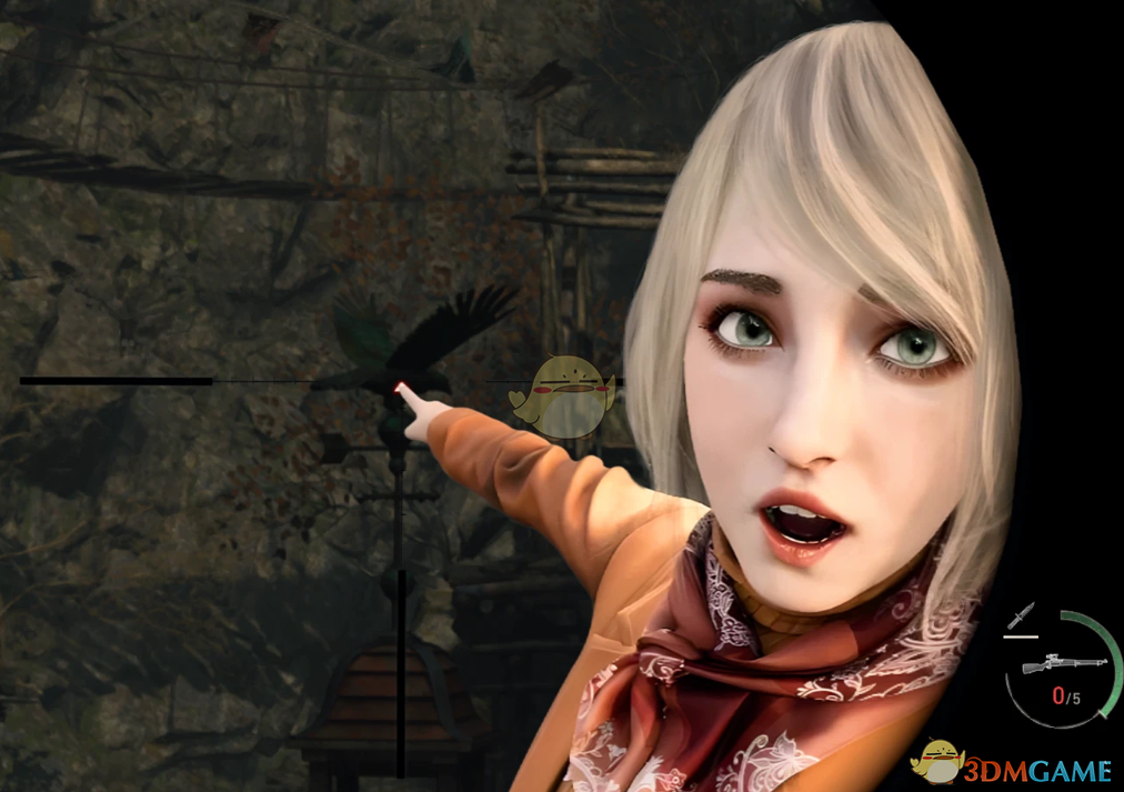 《生化危机4：重制版》可爱的阿什莉狙击镜MOD