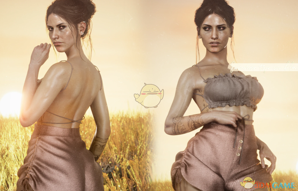 《赛博朋克2077》夏季清凉短裤服装MOD