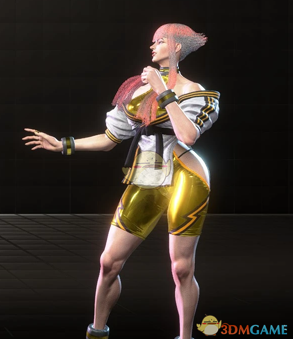 《街头霸王6》曼侬服饰白金纹理MOD