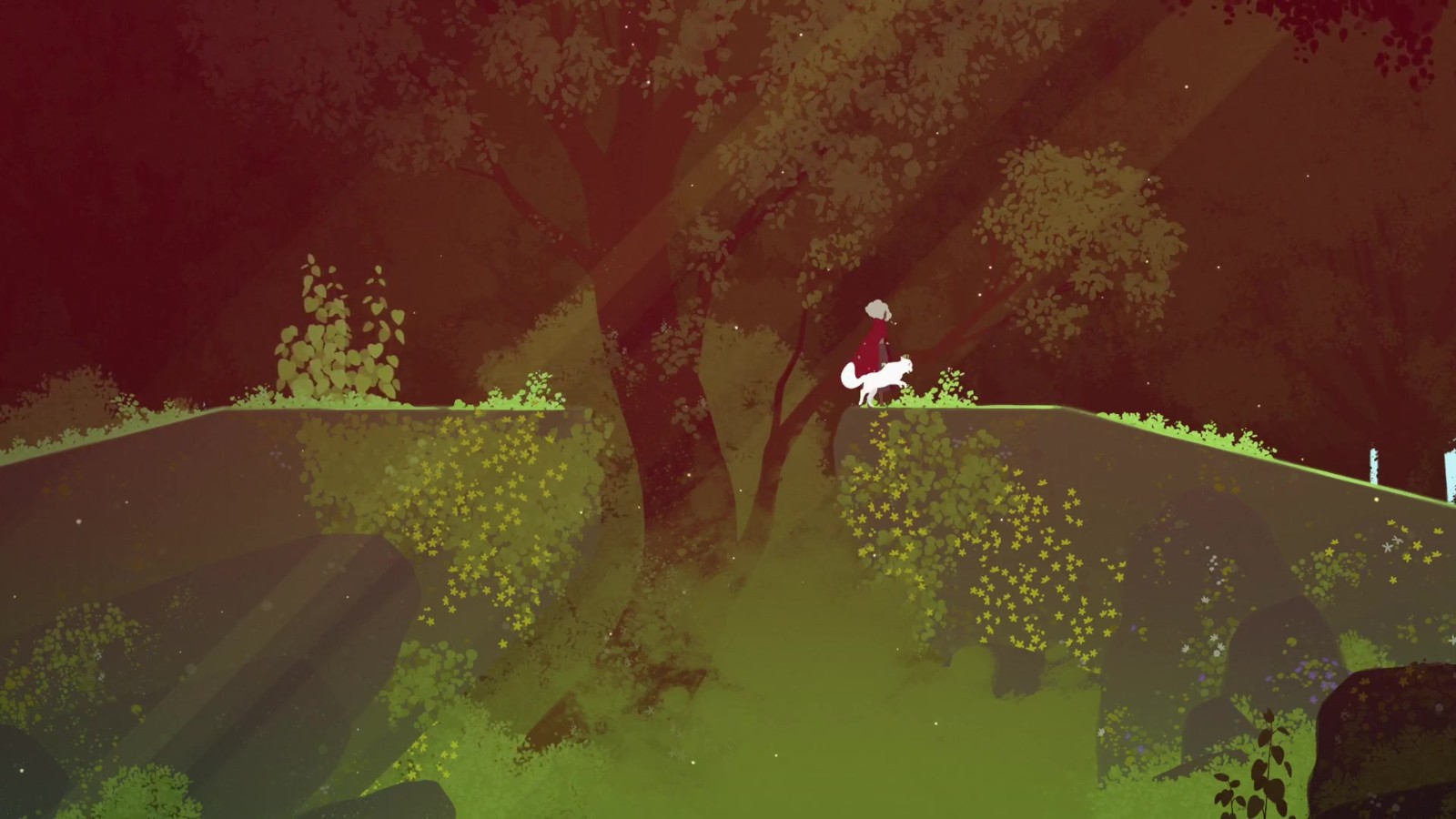 《GRIS》开发者新作《Neva》全新实机视频