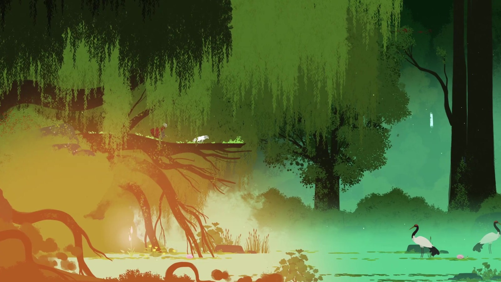 《GRIS》开发者新作《Neva》全新实机视频