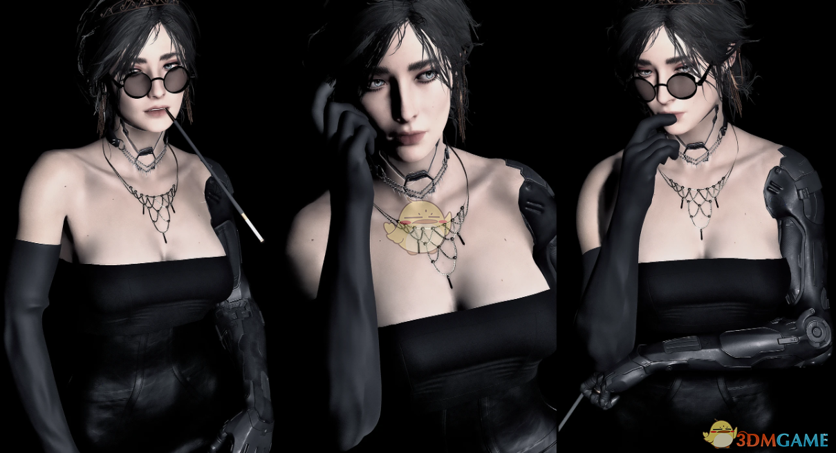 《赛博朋克2077》蕾丝宴会手套MOD