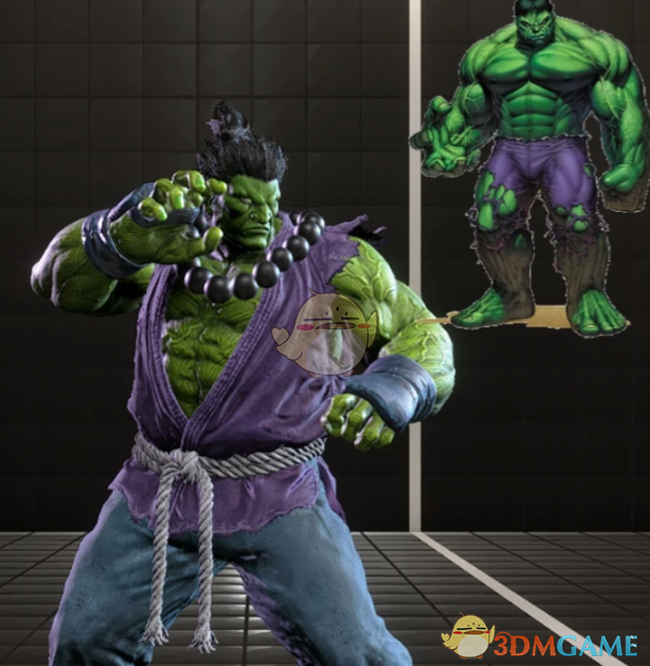 《街头霸王6》豪鬼服饰多颜色纹理2MOD