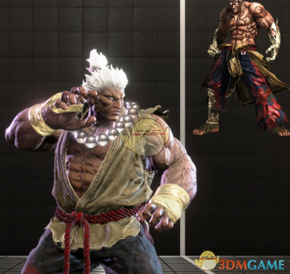 《街头霸王6》豪鬼服饰多颜色纹理2MOD