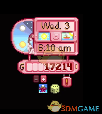 《星露谷物语》樱花纹理用户界面MOD