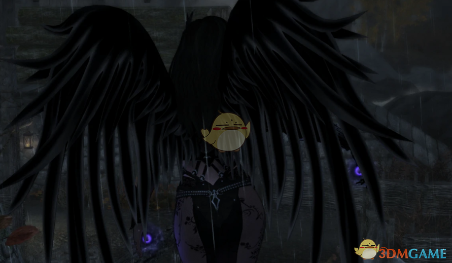 《上古卷轴5：天际重制版》透明天使之翼MOD