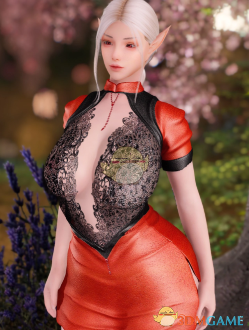 《上古卷轴5：天际重制版》蕾丝护士连衣裙MOD