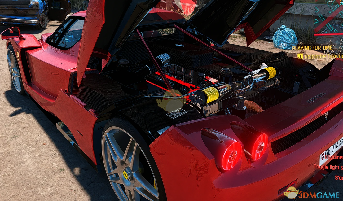 《赛博朋克2077》独立车辆-法拉利Enzo2002MOD