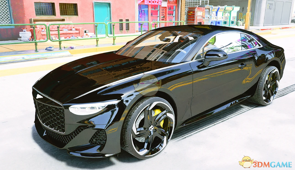 《赛博朋克2077》独立车辆-宾利Mulliner BaturMOD