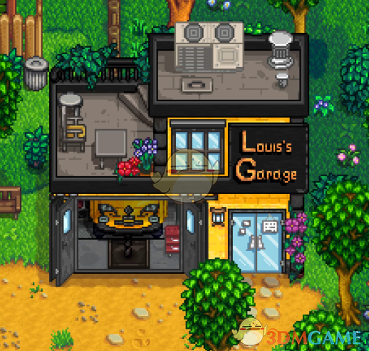 《星露谷物语》雷诺R5的主题模组包MOD