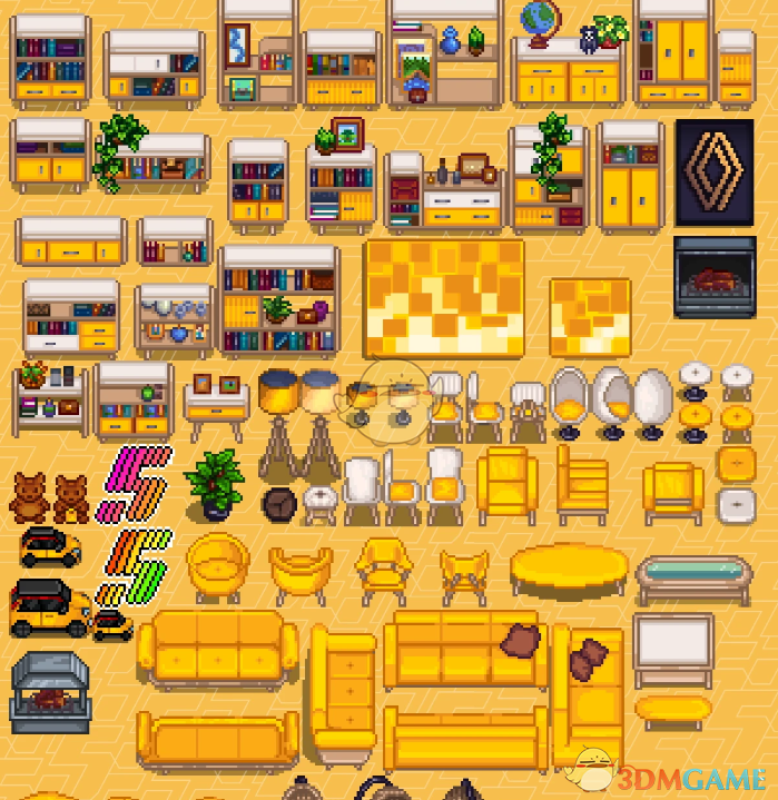 《星露谷物语》雷诺R5的主题模组包MOD