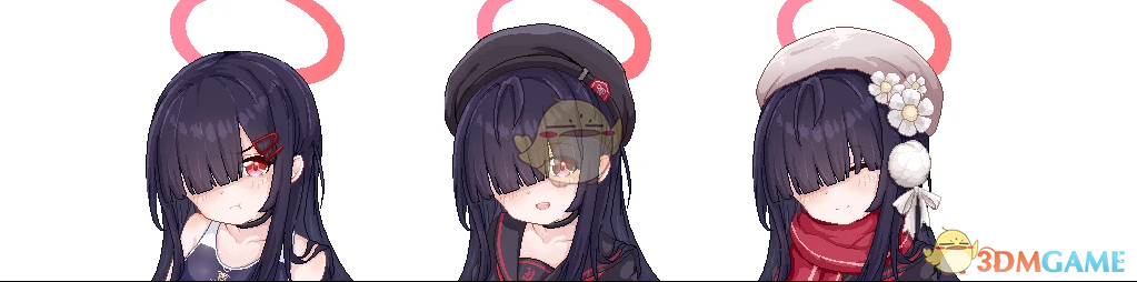 《星露谷物语》碧蓝档案仲正一花的人像MOD