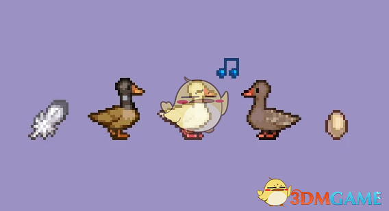 《星露谷物语》添加鹅作为农场动物MOD