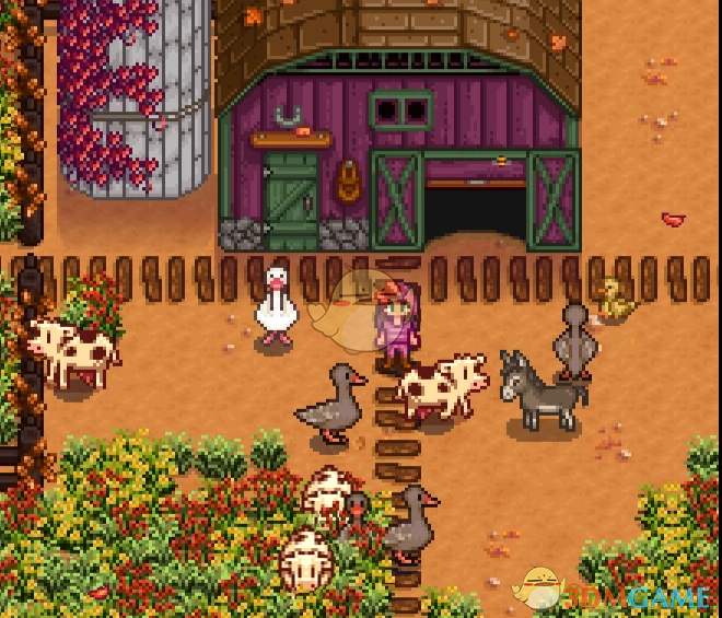 《星露谷物语》添加鹅作为农场动物MOD