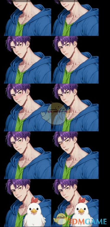 《星露谷物语》谢恩更好的高清动漫肖像MOD